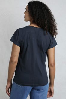 Weird Fish Pernille Organic Cotton Cutaway T-Shirt 19903